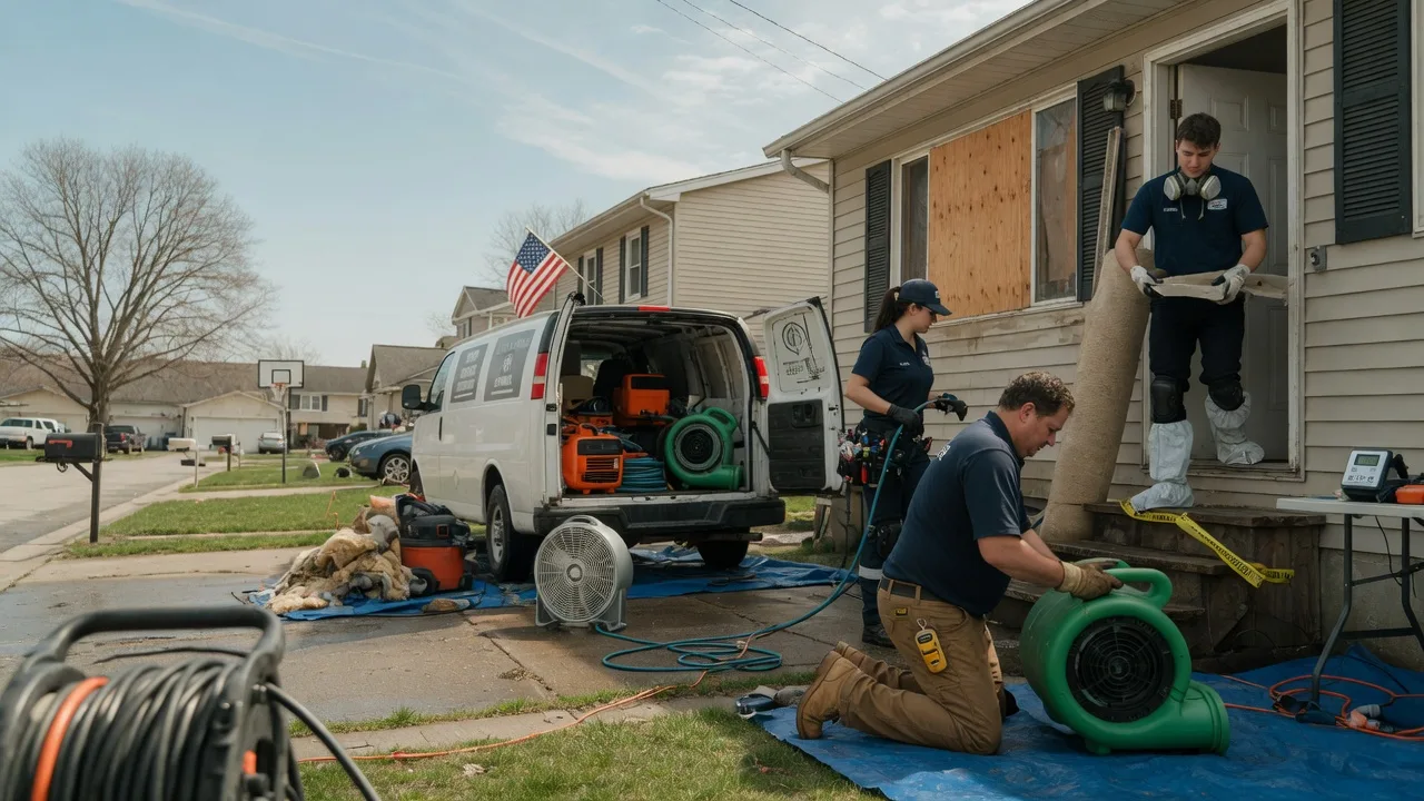 Water Damage Restoration in Elizabeth, IL near me